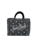 Borsa a mano SAINT BARTH VANITY MINI STRAW - 00179H